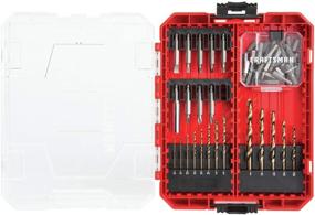 img 4 attached to 🔧 CRAFTSMAN CMAF1253 Drill Drive Set: 53-Piece Ultimate Package for All Your Drilling Needs