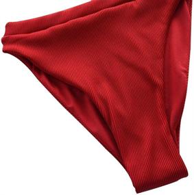 img 1 attached to Firpearl Womens Waisted Bikini 👙 Bottom - Trendy Women's Clothing for Summer