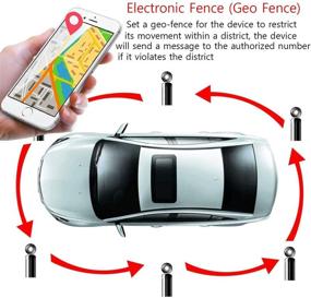 img 1 attached to 10000mAh Long Standby Time GPS Tracker for Vehicles - Hidden Magnetic Car Tracker for Real-Time Anti-Theft Tracking of Car/Motorcycle/Truck/Boat/Fleet (2G TK905B)