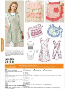 img 2 attached to Effortless Apron Creation: Get Creative with our Kwik K3518 Aprons Sewing Pattern