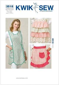 img 4 attached to Effortless Apron Creation: Get Creative with our Kwik K3518 Aprons Sewing Pattern