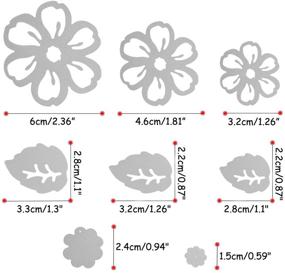 img 2 attached to Набор ножей для вырубки 3D-цветов OOTSR - скрапбукинг/тиснение/декор для фотоальбома/ремесло "сделай сам"/шаблон для подарков