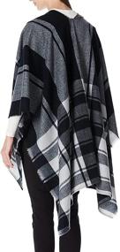 img 3 attached to Womens Poncho Cardigan Breezy Lane Women's Accessories and Scarves & Wraps