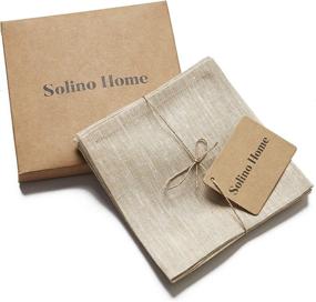 img 1 attached to 🍸 Premium Quality Solino Home Linen Cocktail Napkins: Elevate Your Soirées!