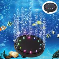 🐠 enhance your aquarium with ledgle 5-inch submersible fish tank air bubble light - perfect for fish tanks and ponds logo