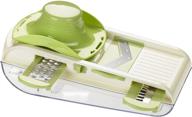 lurch germany all in one multi purpose mandoline v-slicer set: efficient chopping and slicing with built-in container logo