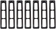 🚘 rugged ridge 11306.03 черная решетка-вставка: прочное и универсальное обновление для вашего автомобиля. логотип