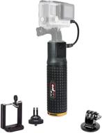 vidpro pg-6 6000mah battery hand grip monopod: a must-have for compact digital cameras, camcorders, gopro/action, and smartphones logo
