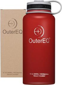 img 3 attached to 💦 32 oz Vacuum Insulated Stainless Steel Water Bottle by OuterEQ