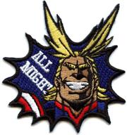 🔋 power up with the my hero academia all might patch – show your no.1 hero pride! logo