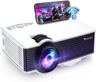 🎥 bonsaii full hd 1080p wifi movie projector - 200" display, 5500l outdoor projector with speakers - compatible with android/ios/laptop/hdmi/usb/sd/vga logo