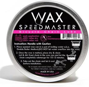 img 4 attached to 🚴 Maximize Performance with Speedmaster Wax Bicycle Chain Lube