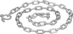 img 3 attached to SEACHOICE 4-Foot Galvanized Anchor Lead Chain, 3/16" Diameter - Model 44101