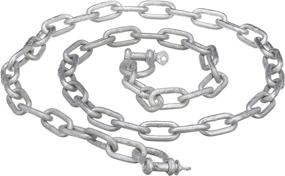 img 2 attached to SEACHOICE 4-Foot Galvanized Anchor Lead Chain, 3/16" Diameter - Model 44101