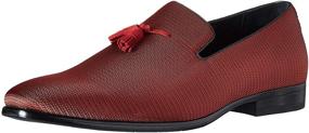 img 4 attached to 👞 STACY ADAMS Tazewell Tassel Loafer Shoes for Men - Ideal Slip-On Loafers