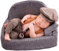 photography newborn outfits gentleman lattice logo