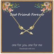 ieflife friendship gifts: best friend necklace | triangle necklace friendship gifts | arrow necklace gifts for teen girls | friends matching necklaces for best friends | graduation gifts for her logo