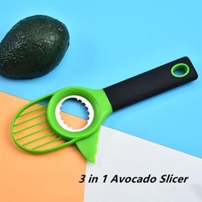 img 1 attached to Avocado Vegetables Silicon Pitter Dishwasher