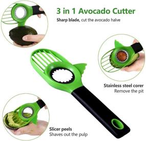 img 2 attached to Avocado Vegetables Silicon Pitter Dishwasher