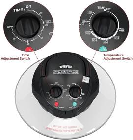 img 1 attached to 🍗 Инфракрасная галогенная духовка с турбо-приготовлением курицы - Большой объем 17 кварт для здоровых приемов пищи, фри, чипсов: 11 в комплекте аксессуаров.
