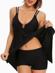 img 3 attached to 👙 BIKINX Tankini Bathing Suit for Women: Swimwear, Clothing, and Cover Ups