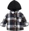 little sleeve button flannel outfits logo