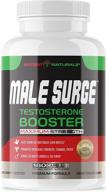 💪 potent naturals male surge testosterone booster: 2100mg d-aa-cc, d3, k2, b6, zinc, boron, ginseng - energy, stamina, male enhancing pills & vitamins for men logo