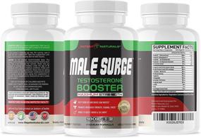 img 3 attached to 💪 Potent Naturals Male Surge Testosterone Booster: 2100mg D-AA-CC, D3, K2, B6, Zinc, Boron, Ginseng - Energy, Stamina, Male Enhancing Pills & Vitamins for Men