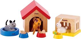 img 3 attached to 🏠 Hape Wooden House Animals Set