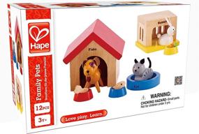 img 2 attached to 🏠 Hape Wooden House Animals Set