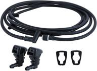 🚗 windshield washer hose and jet fluid nozzles repair kit for f250 f350 f450 super duty 2011-2016 with hose part number bc3z-17k605-b and jet nozzles part number bc3z-17603-a logo