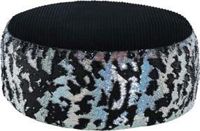 img 4 attached to Soft Landing Sequin Fashion Black