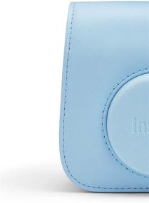 img 2 attached to Fujifilm Instax Mini 11 Case - Sky Blue