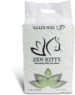 🐱 zenkitty clumping tofu cat litter: green tea fragrance for odor control (20040) logo