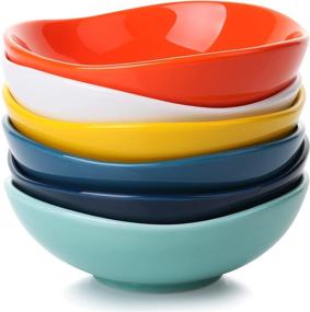 img 2 attached to 🎨 Optimized Ceramic Condiment Dishes with Vibrant Dipping Colors