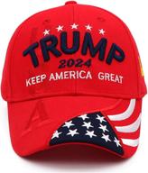 🧢 trump 2024 hat: show support for donald trump's re-election with maga camo baseball cap - keep america great in 2024! logo