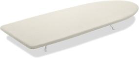 img 4 attached to 🧺 Whitmor Cream Tabletop Ironing Board - Compact and Convenient, 12.0x32.0x33.75