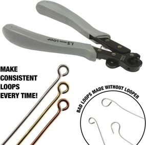 img 3 attached to The Beadsmith 1-Step Looper: Effortlessly Create Consistent Loops for Rosaries, Earrings, Bracelets & More!