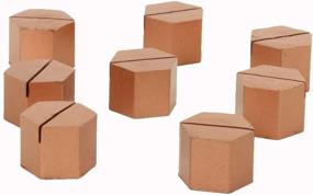 img 4 attached to Koyal Wholesale Geometric Holders 12 Pack