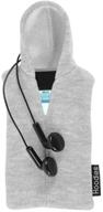 cozy and protective: classic size ipod hoodie - stylish ipod cover logo