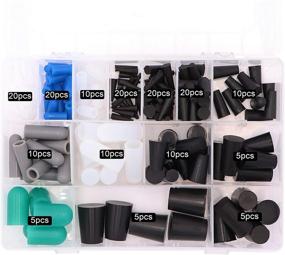 img 2 attached to Taukealugs 170Pcs Silicone Rubber Assortment