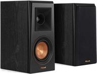 🎶 enhanced search-optimized pair of klipsch rp-400m reference premiere bookshelf speakers in ebony finish logo