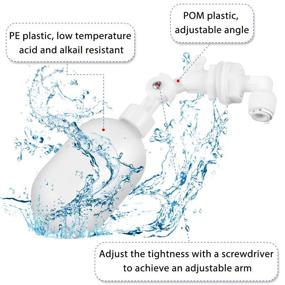 img 2 attached to 🐠 Versatile Adjustable Plastic Aquaculture Reservoirs for Aquariums