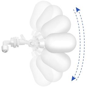 img 1 attached to 🐠 Versatile Adjustable Plastic Aquaculture Reservoirs for Aquariums