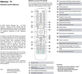 img 1 attached to 📺 Голосовой пульт дистанционного управления для телевизора Hisense на платформе Android