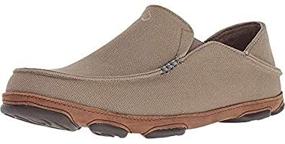 img 1 attached to 👞 Comfortable and Stylish: OLUKAI Men's Moloa Kapa Toffee – Perfect Shoe for All Occasions