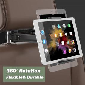 img 1 attached to Headrest Stretchable Universal Adjustable Cellphones Tablet Accessories