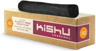 certified kishu charcoal water purifier - effective, authentic, and tested toxin absorber; preserving essential minerals for optimal water quality logo