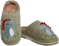 yinbwol slippers dinosaur non slip numeric_12 logo