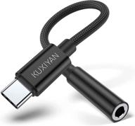 адаптер usb c на аудио 3,5 мм: совместим с pixel 4 3 2 xl, samsung galaxy s21 s20 ultra s20+, ipad pro/air 4 - купите сейчас! логотип